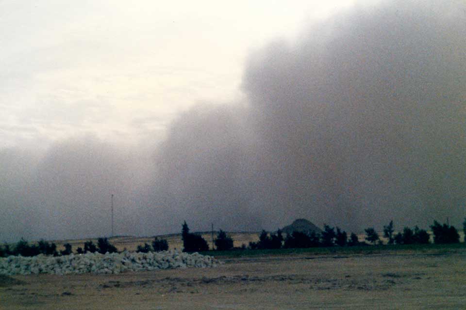 Sandsturm Abu Tartur 1985